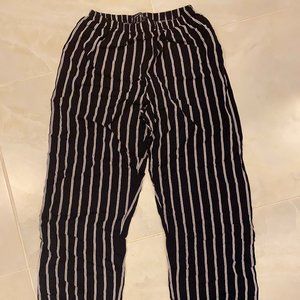 Brandy Melville flowy striped pants